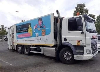 Vienne : Ce camion-poubelle de la mairie est en vente aux enchères
