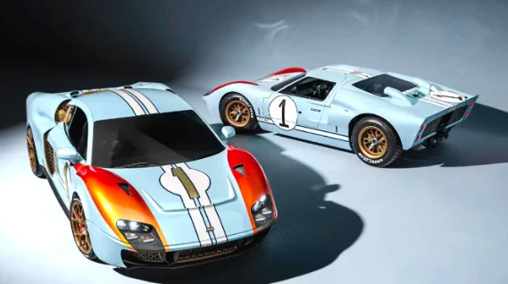 Ce restomod inspiré de la Ford GT40 embarque un V8 de 800 chevaux et une boîte manuelle