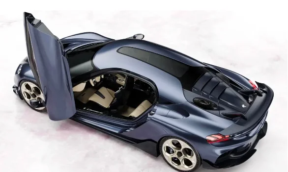 Cette Koenigsegg Gemera personnalisée s'inspire de Porsche