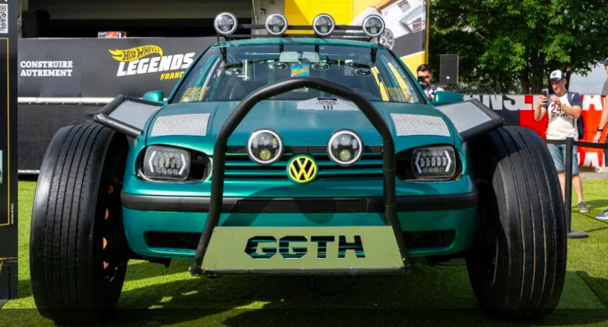 Cette VW Golf représentera la France en finale des Hotwheels Legends Tour 2026 alors qu'elle allait partir à la casse