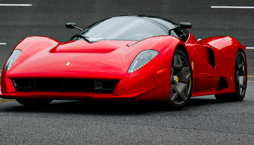 États-Unis : Une Ferrari P4/5 unique signée Pininfarina aperçue lors d'un événement automobile