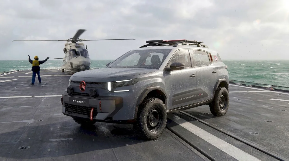 Citroën C3 Aircross Marine Nationale : un show car pour les 400 ans de la Marine française