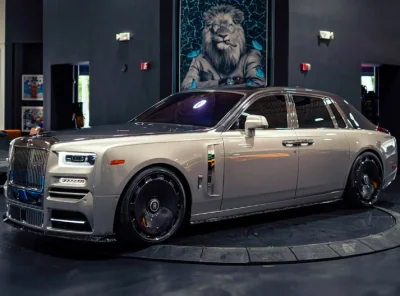 Cette Rolls-Royce Phantom préparée par Mansory, moins chère que les autres, vaut tout de même 526.000 euros