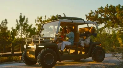 Voici l'Amble One, un buggy électrique de 20 000 € inspiré du véhicule lunaire d’Apollo