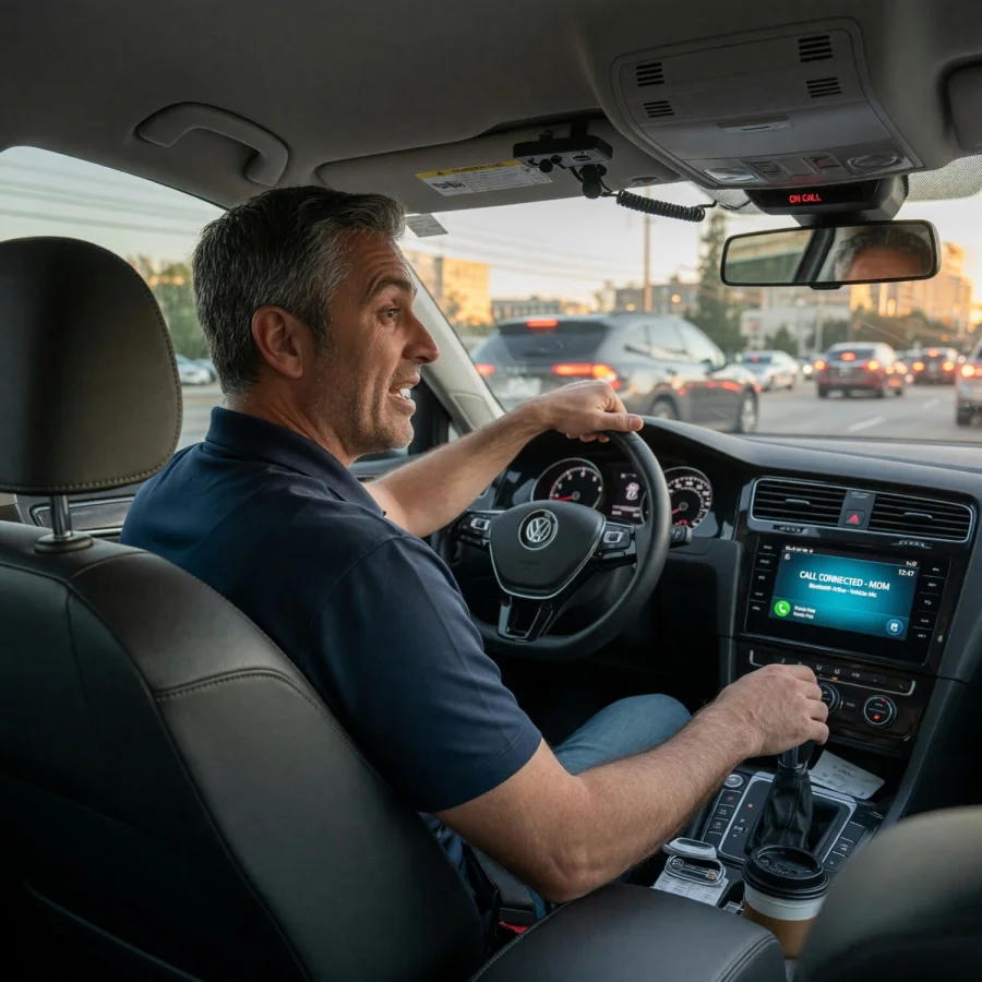 Vous pensez que le kit mains libres est sans risque ? Cette étude relève 206 % d'accidents en plus