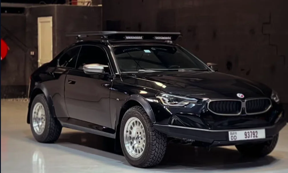 Il invente la BMW M2 version Dakar et ce n'est pas une blague