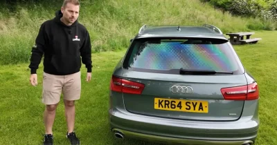 L’Audi A6 Allroad de Charles III cachait un détail très familial