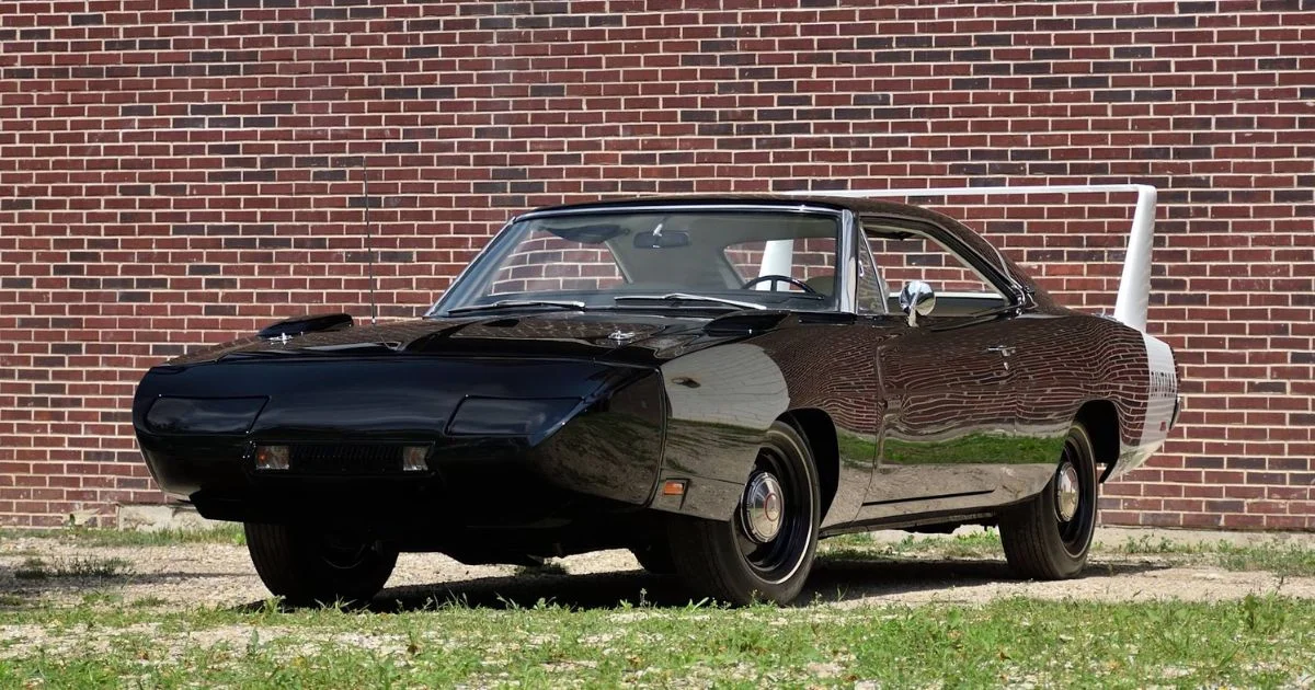 Cette Dodge Hemi Charger Daytona noire pourrait valoir une fortune aux enchères
