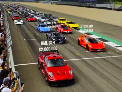 Silverstone : La valeur total des voitures engagées sur le "Secret Meet" est d'environ 350 millions d'euros