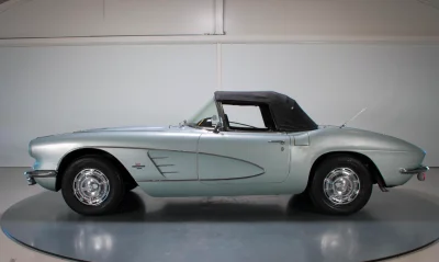Cette rare Corvette de 1961 a été conservée dans son état d'origine, au sein de la même famille