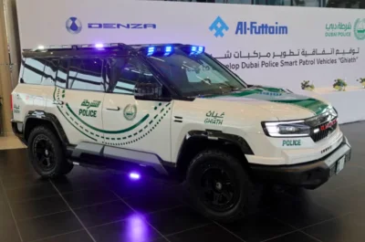 La Police de Dubaï s'équipe d'un nouveau 4X4 BYD Denza B8 de 603 CV et 825 km d'autonomie