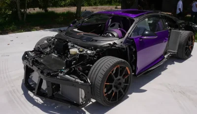 Bugatti refuse de réparer sa Chiron Pur Sport accidentée, il y ajoute un kit carrosserie à 612.000 euros