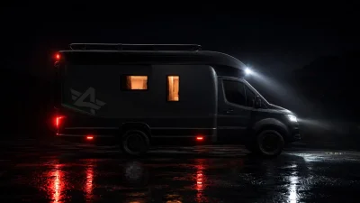 Atlantis Carbon 4x4 : le camping-car tout-terrain qui mise sur l'ultra haut de gamme