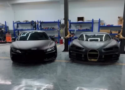 Il transforme une Audi R8 en... Bugatti Chiron et le résultat est surprenant