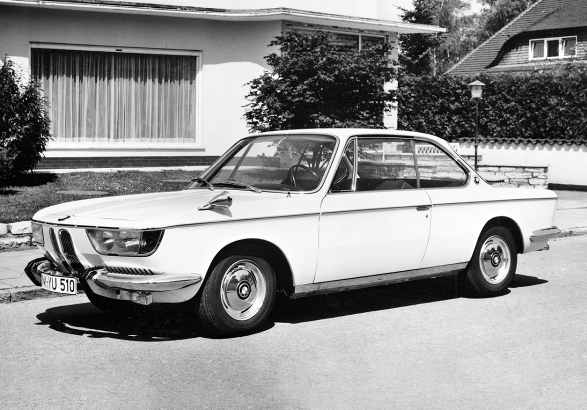 En 1968, BMW proposait deja des autos à boîte automatique comme sur la 2000 CA coupé