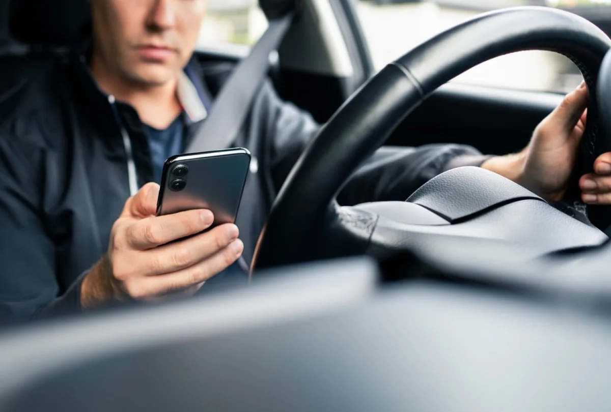 Ce nouveau radar IA pourrait sanctionner le téléphone au volant, même sur vos genoux !