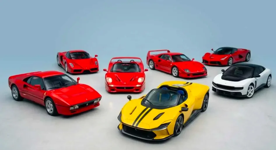 Ces 7 Ferrari rarissimes seront vendues aux enchères à Monterey, avis aux collectionneurs