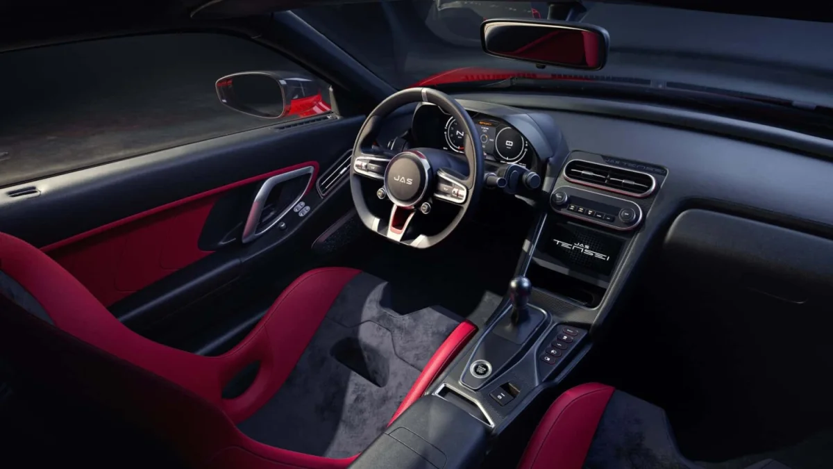 JAS Tensei : Pininfarina dévoile l'habitacle de l'héritière de la Honda NSX