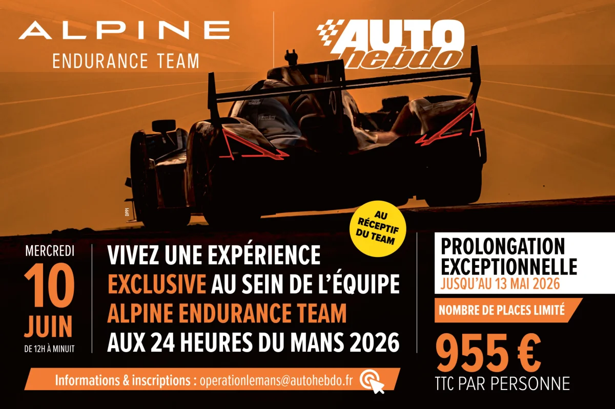 Plongez au cœur des 24 Heures du Mans 2026 au sein de l’équipe Alpine Endurance Team avec AutoHebdo !