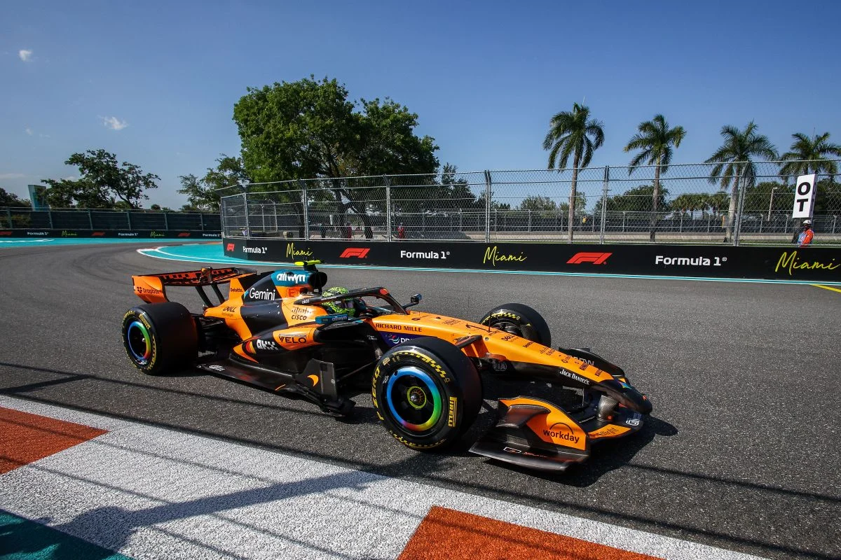 GP de Miami – Sprint : Doublé McLaren, Antonelli et Russell au pied du podium