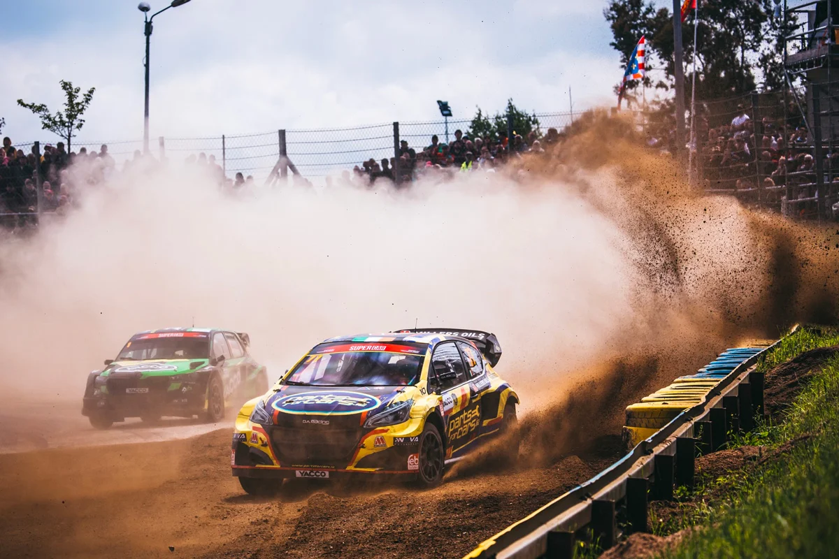 Rallycross de Lessay – Manche : Derek Tohill passe entre les gouttes