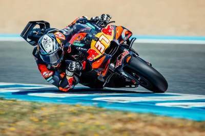 Pedro Acosta confiant avec sa moto au Mans : « La KTM est assez rapide sous la pluie »