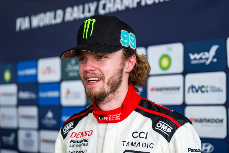 Oliver Solberg, leader ce soir au Portugal : « Le rallye va être long »
