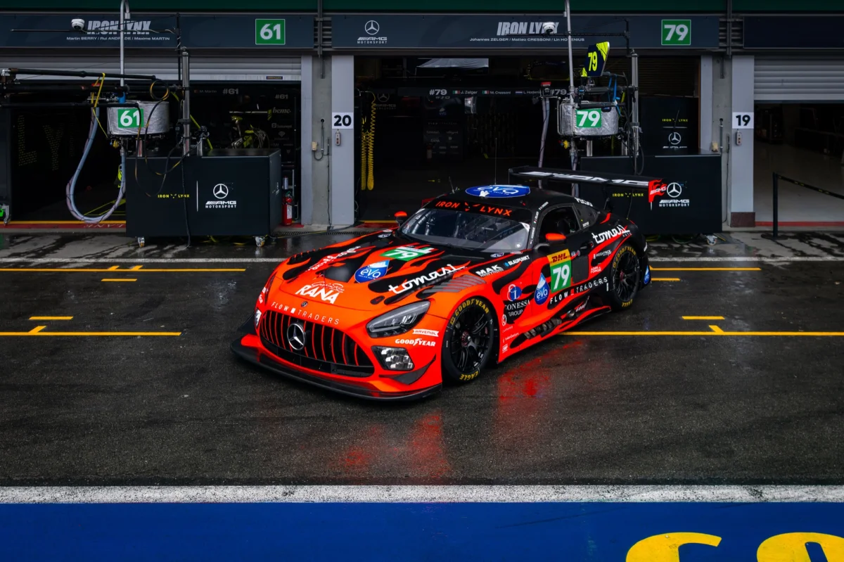 Iron Lynx avec une livrée spéciale enflammée aux 6H de Spa-Francorchamps