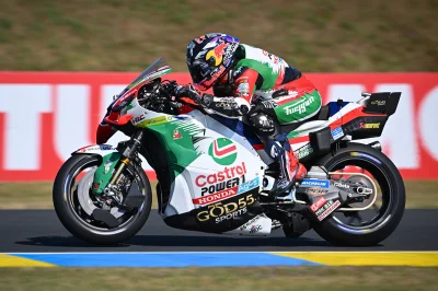 Johann Zarco meilleur temps du vendredi : « Content de profiter du circuit du Mans comme il se doit »