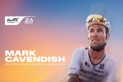 Le cycliste Mark Cavendish donnera le départ des 24 Heures du Mans