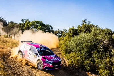 Rallye Terre d’Aléria – ES5 : Énorme prestation de Sarah Rumeau et Julie Amblard, qui reprennent les commandes