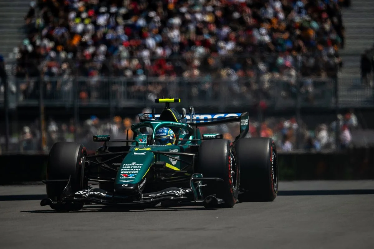 GP du Canada – Fernando Alonso dans le mur lors des Qualifications Sprint, drapeau rouge à Montréal