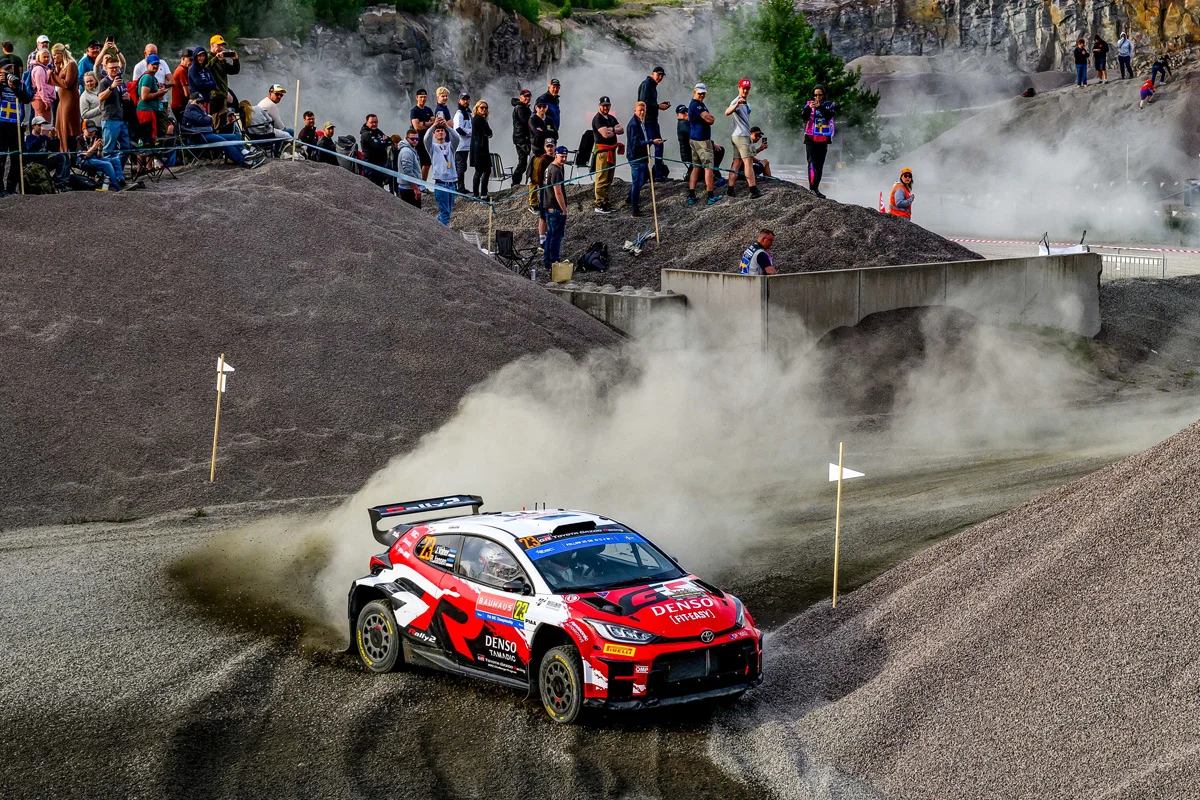 Royal Rally of Scandinavia : Jasper Vaher et Rait Jansen (Toyota GR Yaris Rally2) auteurs du meilleur temps dans l’ES1