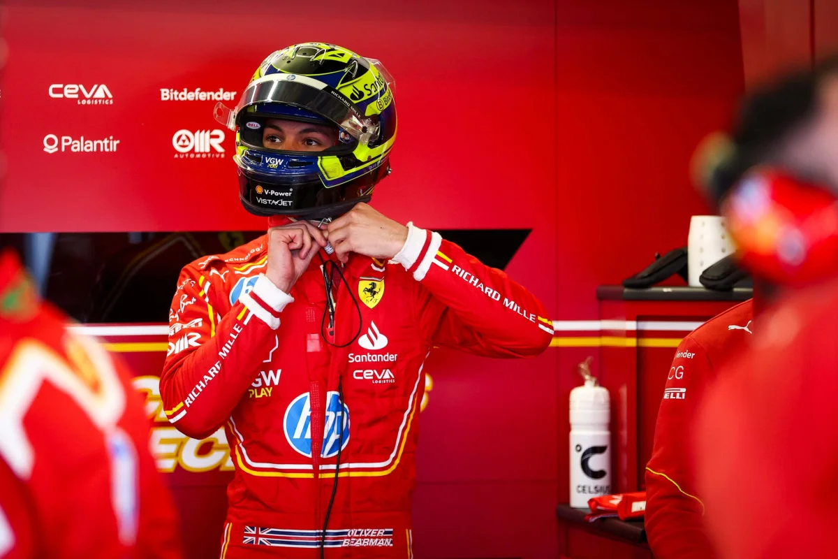 Oliver Bearman se prépare à rejoindre Ferrari : « Je me sens prêt quoi qu’il arrive »