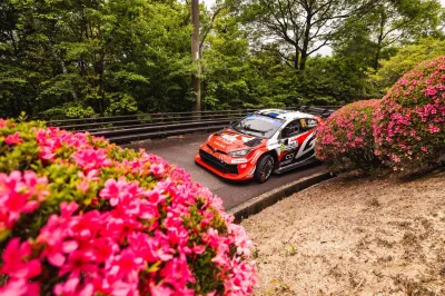Rallye du Japon – ES4 : Oliver Solberg signe le scratch, Sébastien Ogier reste au contact