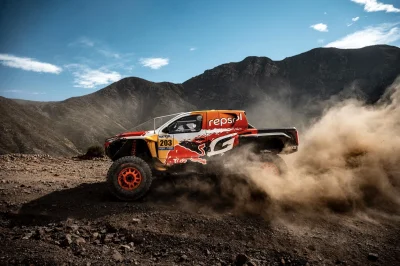 Desafío Ruta 40 – Étape 5 : Seth Quintero l’emporte après une crevaison d’Al-Attiyah !