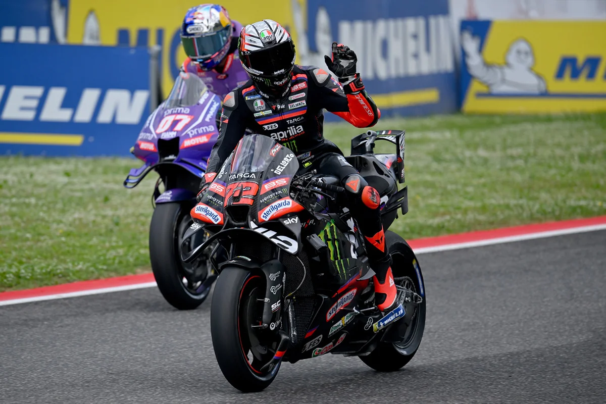 La grille de départ du Grand Prix d’Italie 2026 de MotoGP