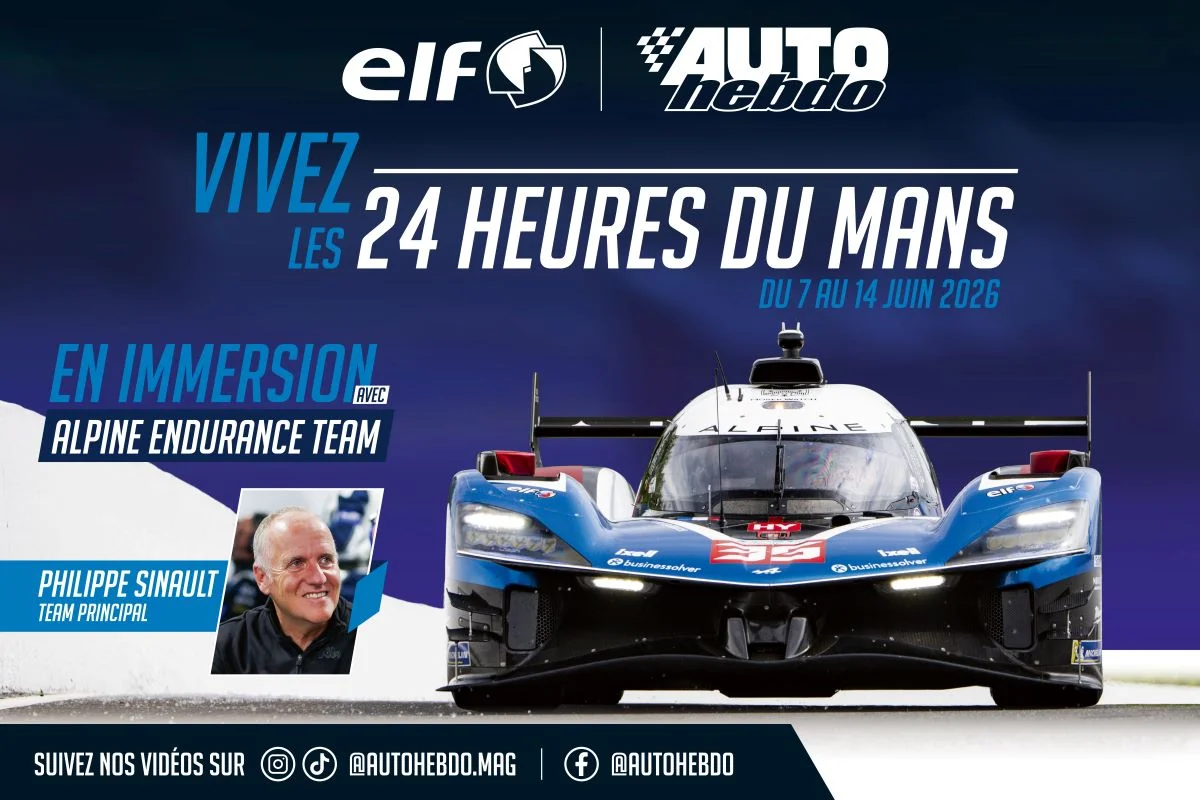 Avec AUTOhebdo, vivez les 24 Heures du Mans 2026 en immersion avec Alpine Endurance Team
