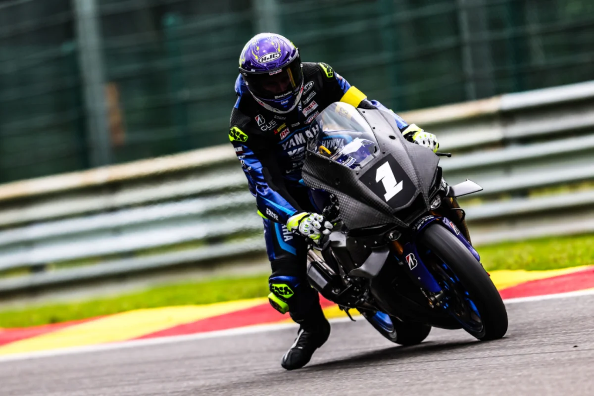 8h de Spa Motos – Essais Libres : Yamaha loin devant sous la pluie
