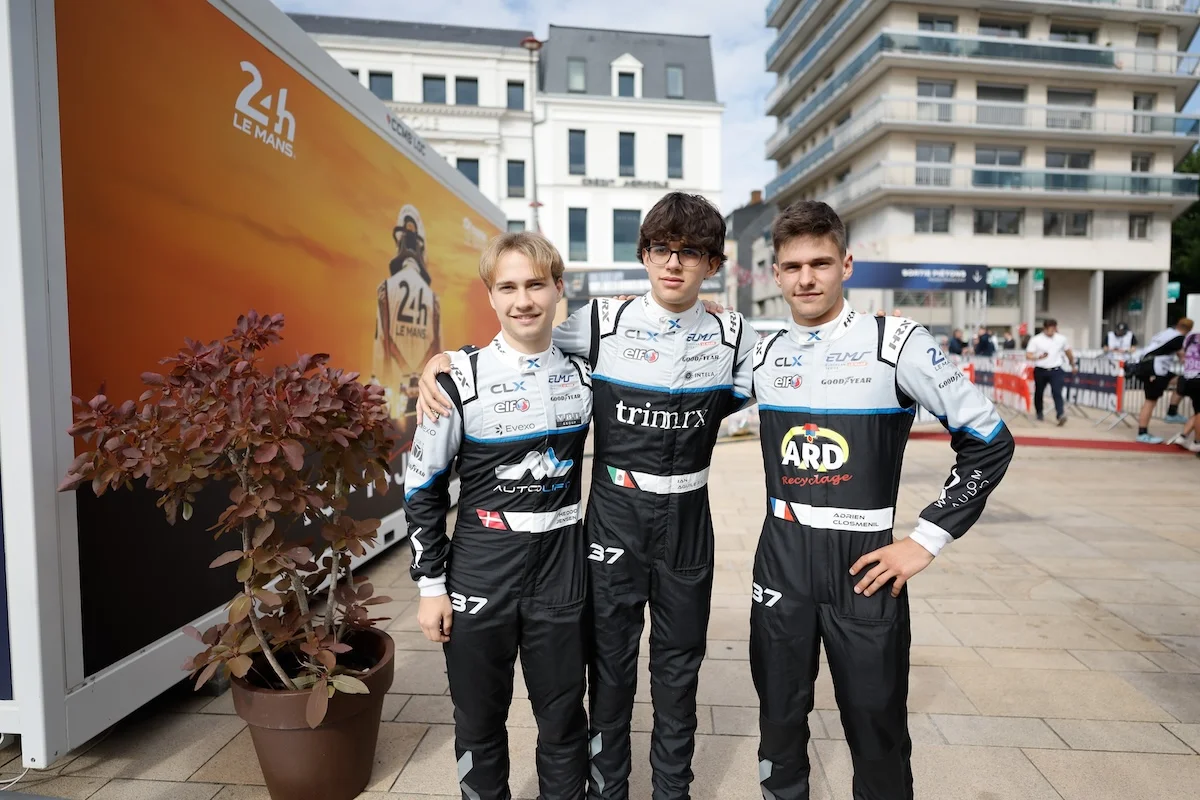 À 19 ans, qui sont les pilotes qui forment le plus jeune équipage des 24 Heures du Mans ?