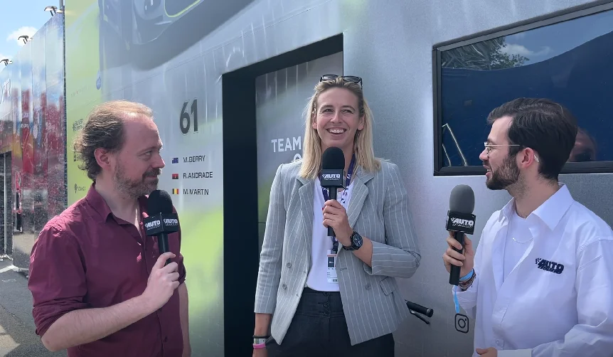 Exclusif – Sarah Bovy, Grand Marshal des 24 Heures du Mans, « subjuguée de voir à quel point c’est puissant »