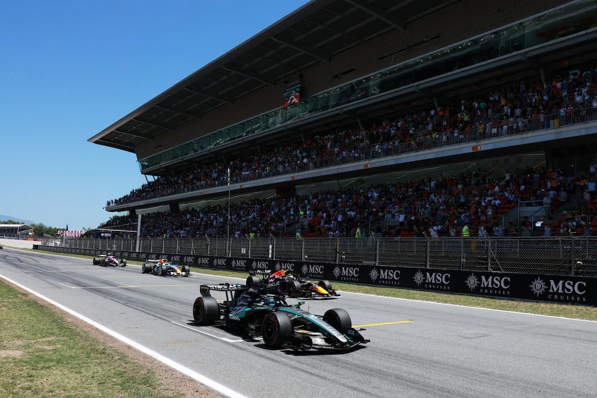 La grille de départ du Grand Prix de Barcelone 2026 de F1