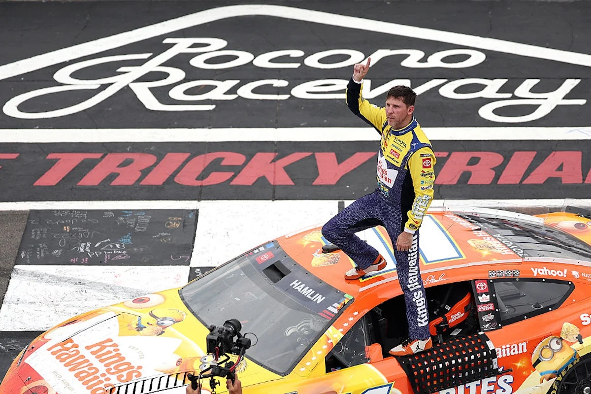 La règle de trois selon Denny Hamlin