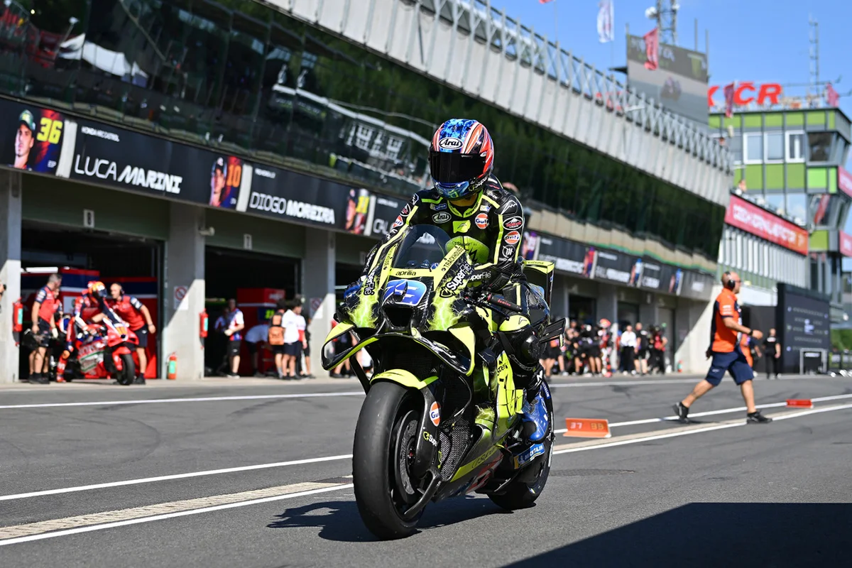 La grille de départ du Grand Prix de Tchéquie 2026 de MotoGP