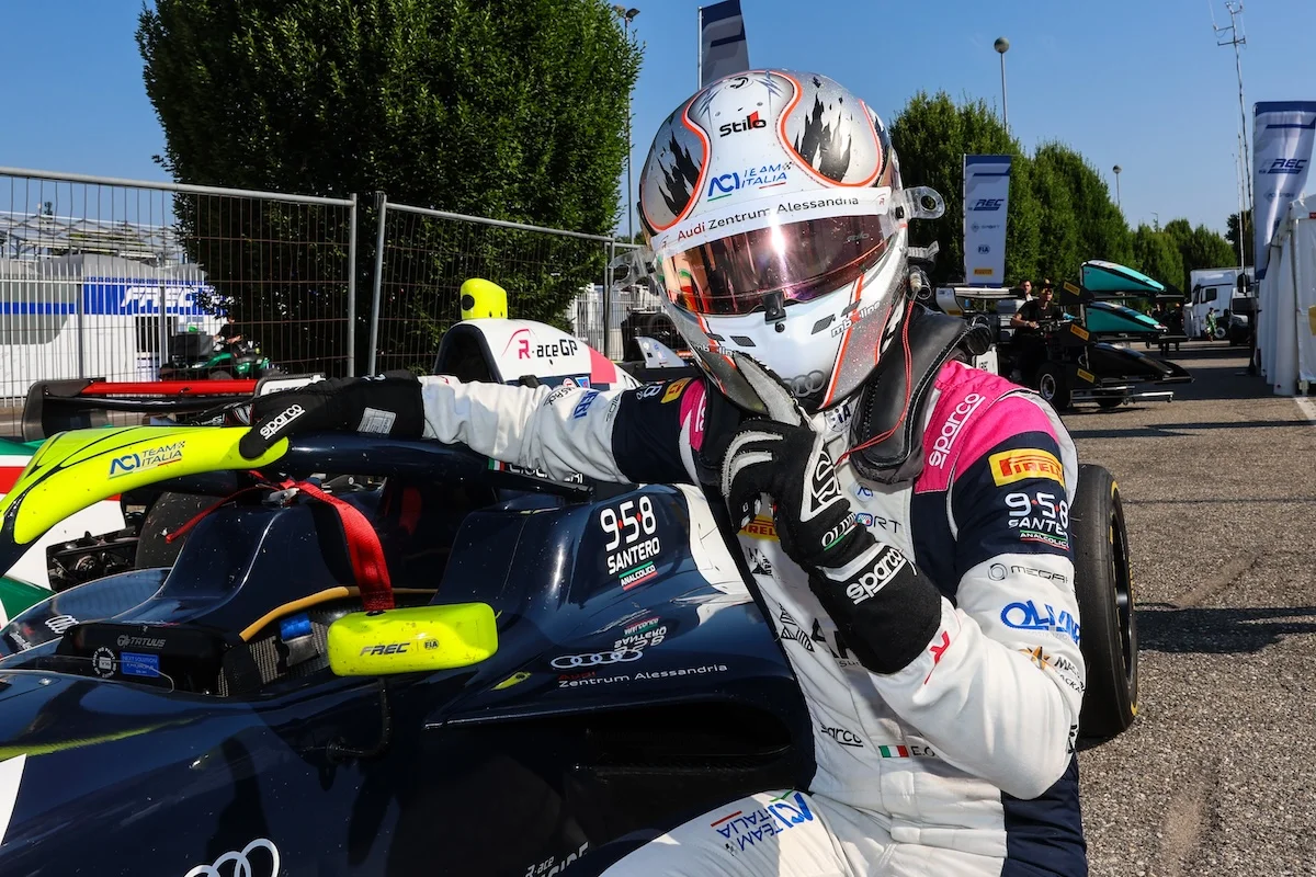 Monza – Course 3 : Olivieri remporte sa première victoire après un dernier tour chaotique