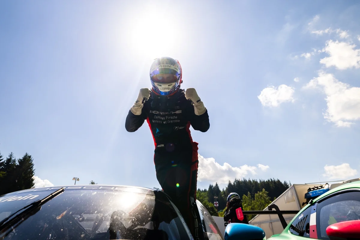 Marvin Klein dédie sa victoire en Course 2 à son père, à Spa-Francorchamps