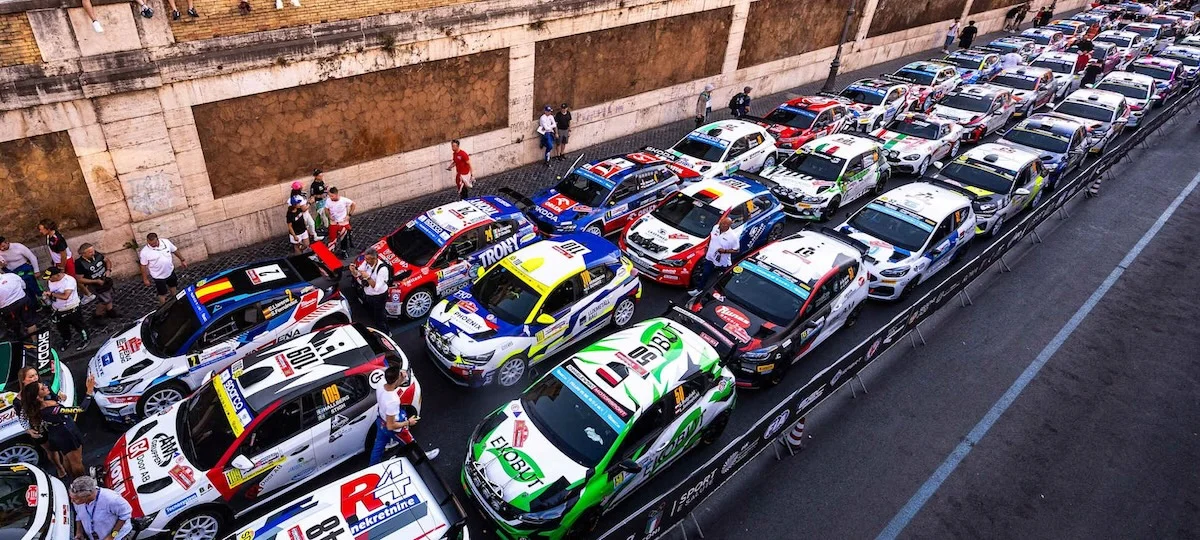 113 équipages engagés en ERC pour le Rally di Roma Capitale dont l’Équipe de France Espoir Rallye FFSA