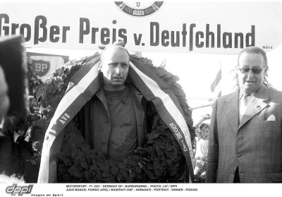 Il y a 114 ans, la naissance de la légende Juan Manuel Fangio