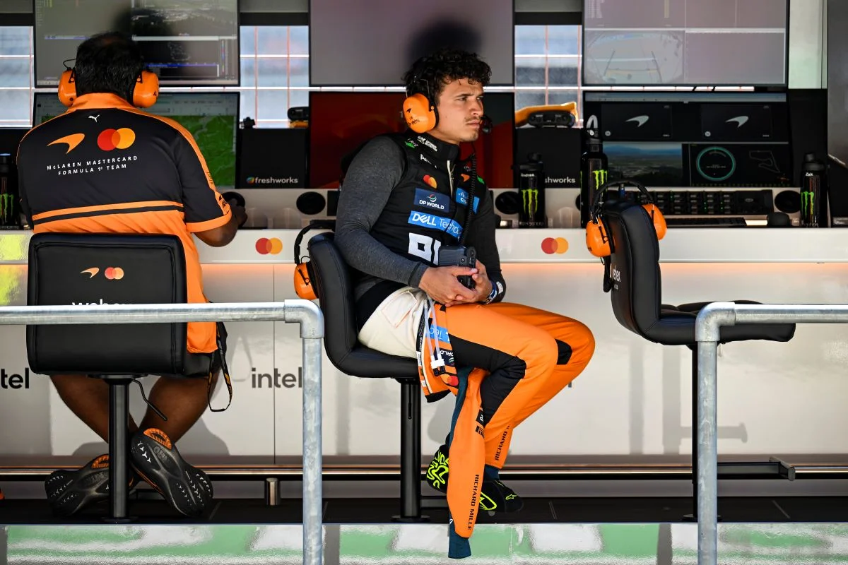 Lando Norris estime McLaren a « trois mois de retard » sur ses rivaux