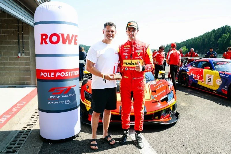Alessio Rovera en pole des 24H de Spa : « La gestion des pneus sera la clé pour la course »